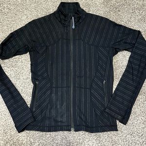 Lululemon Define Stripe Zip Up
